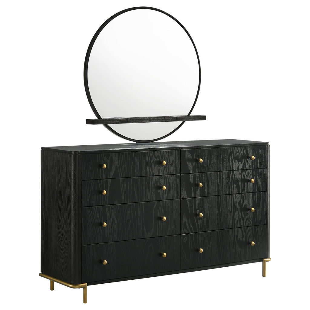 Arini 8-drawer Dresser with Mirror