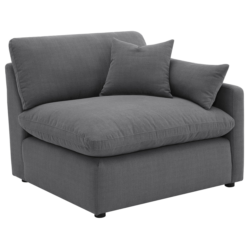 Hobson Upholstered RAF Chair Charcoal