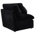 Collins Modular Corner Chair Black
