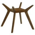 Paxton Square Wood Dining Table Base Brown