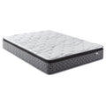 Hayes 11-inch Pillow Top Memory Foam Hybrid Mattress — White Full