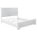 Gracemont 57-inch Eastern King Panel Bed Grey and White