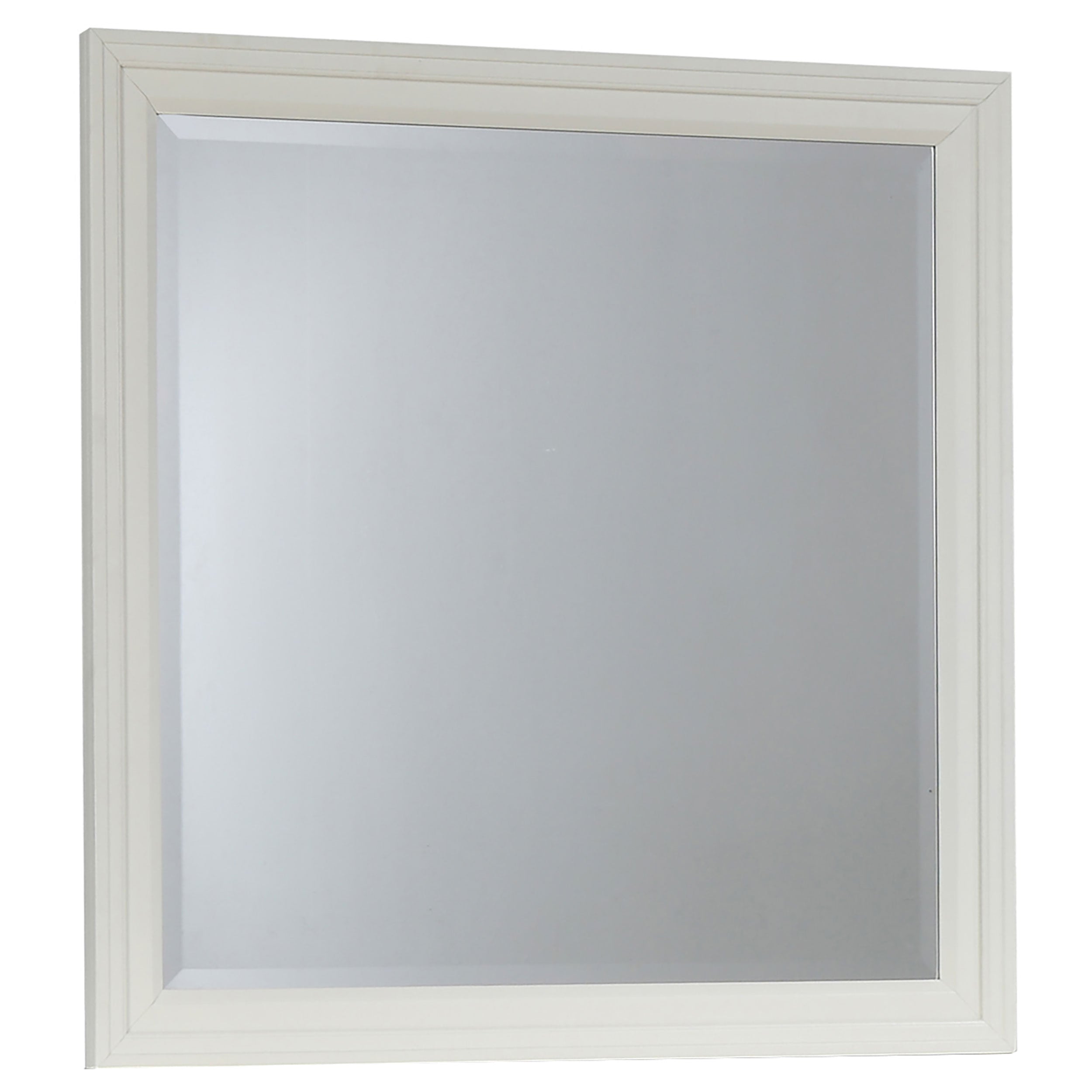 Sandy Beach Dresser Mirror Cream White