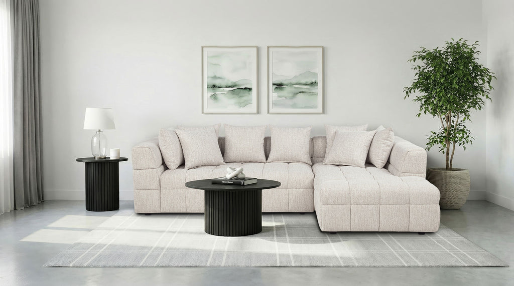 Amara 2-Piece Upholstered Sectional Sofa