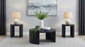 Sweeney 3-piece Coffee and End Occasional Table Set Black