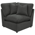 Collins Modular Corner Chair Dark Grey