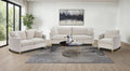 Corliss 3-piece Upholstered Arched Arm Sofa Set Beige