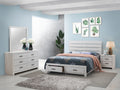 Brantford 4-piece Queen Bedroom Set Coastal White