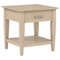 Lindenton 1-drawer Wood Occasional Side End Table Blonde