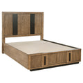 Terrace 2-drawer Storage Bed Ash Brown — Brown King