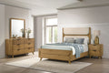 Bennett 4-piece Twin Bedroom Set Light Oak