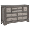 Cresswell 8-drawer Bedroom Dresser Weathered Taupe