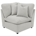 Collins Modular Corner Chair Grey