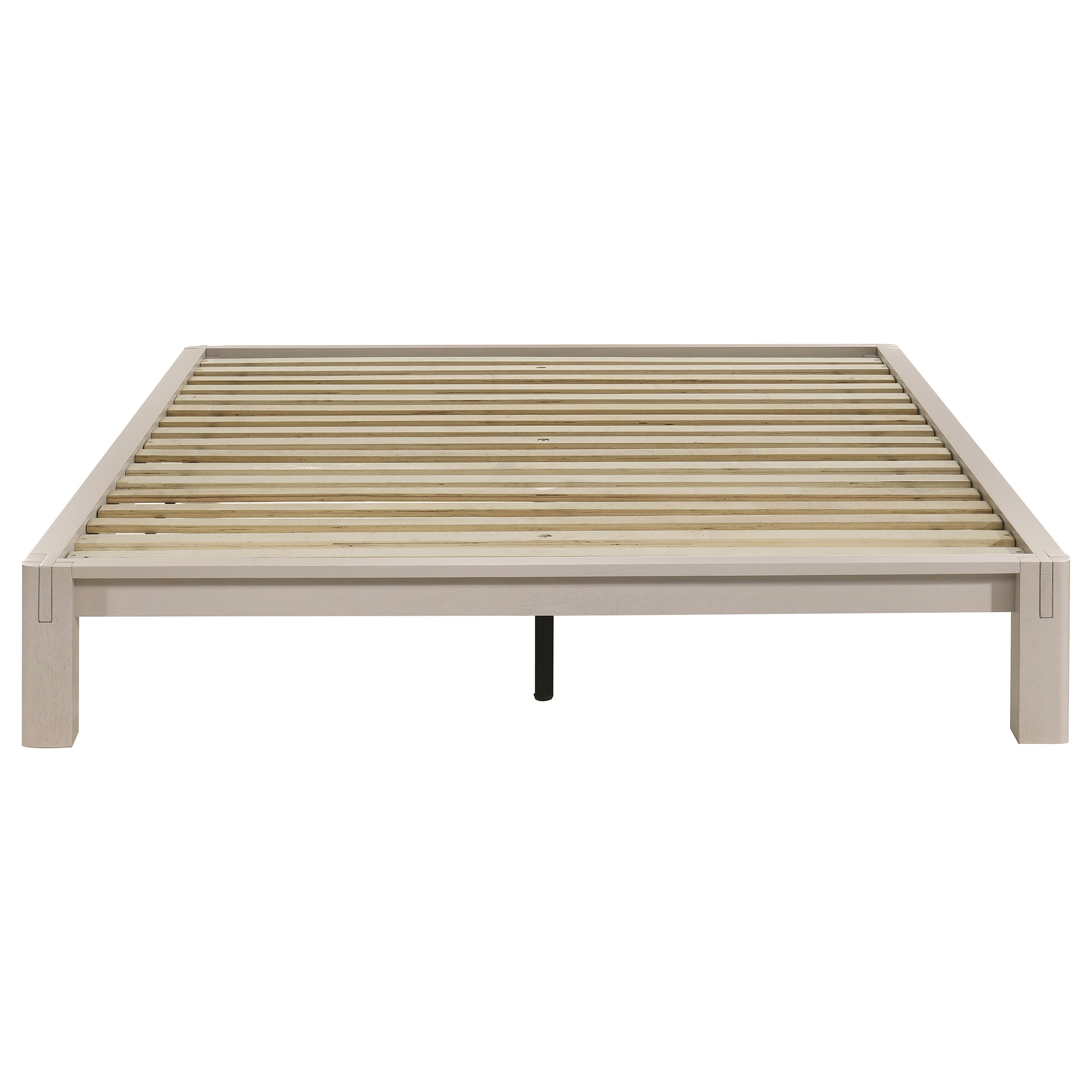Gislen Queen Easy Assembly Wood Platform Bed White