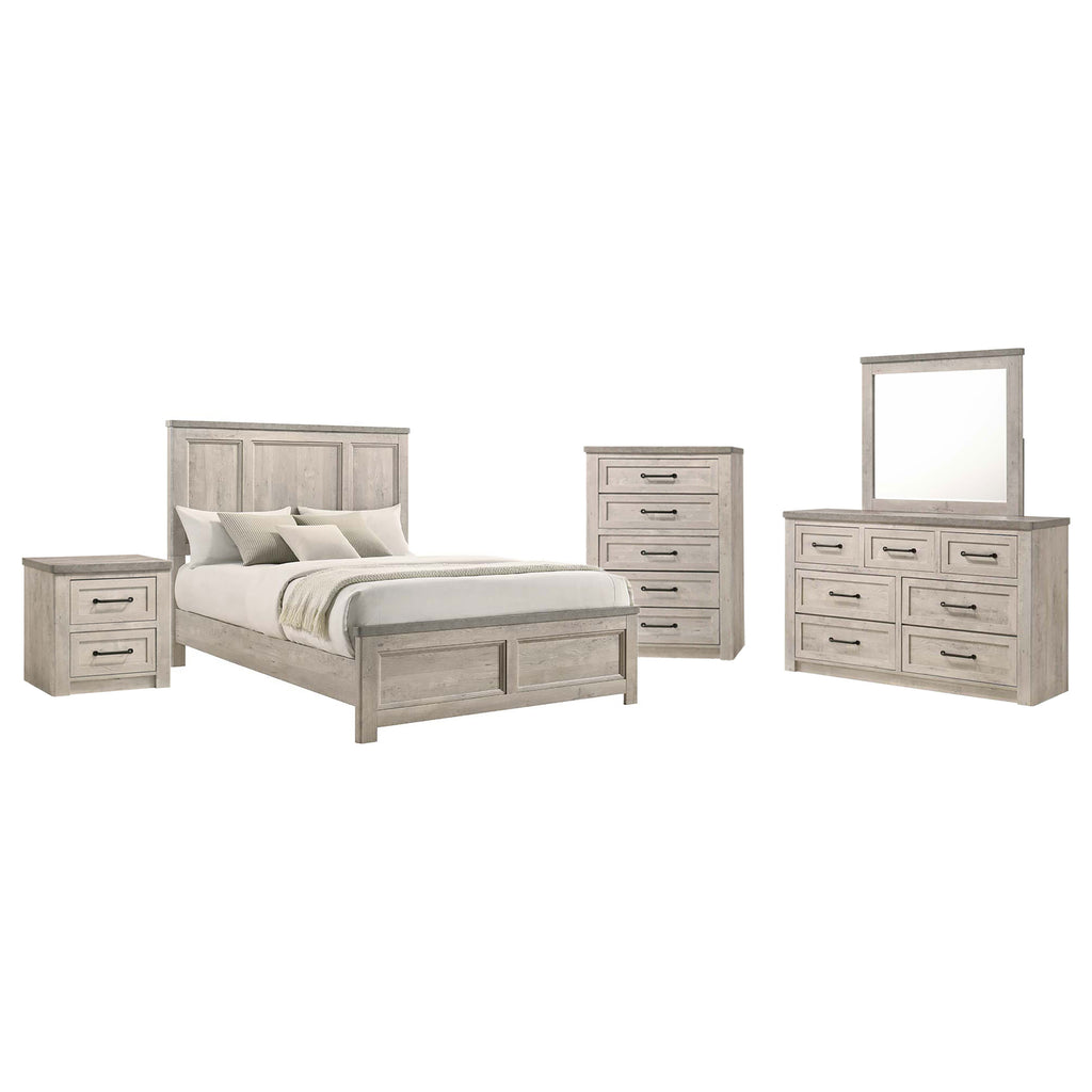 5-piece Eastern King Bedroom Set