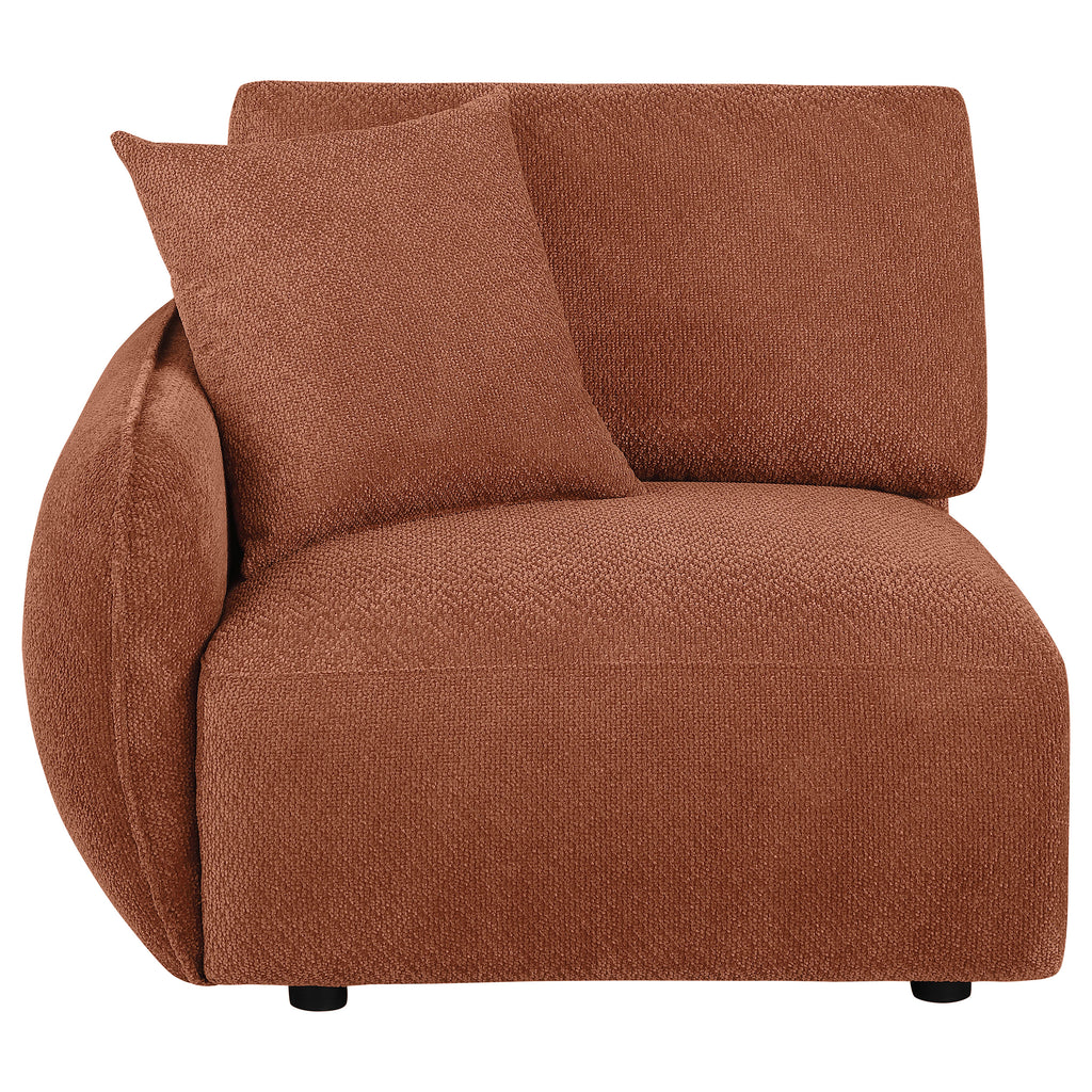 Elysia Fabric Upholstered Modular LAF Chair Coral