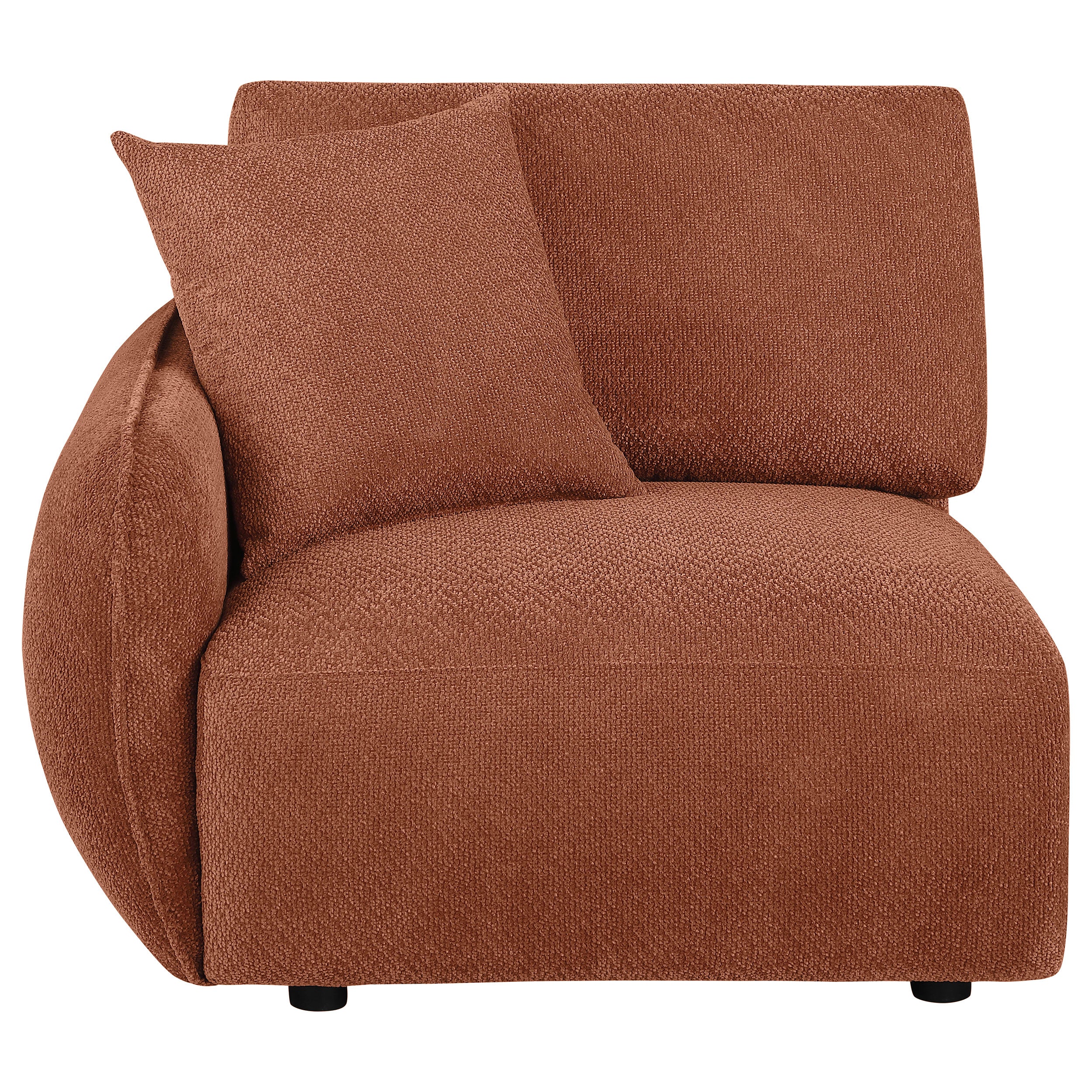 Elysia Fabric Upholstered Modular LAF Chair Coral