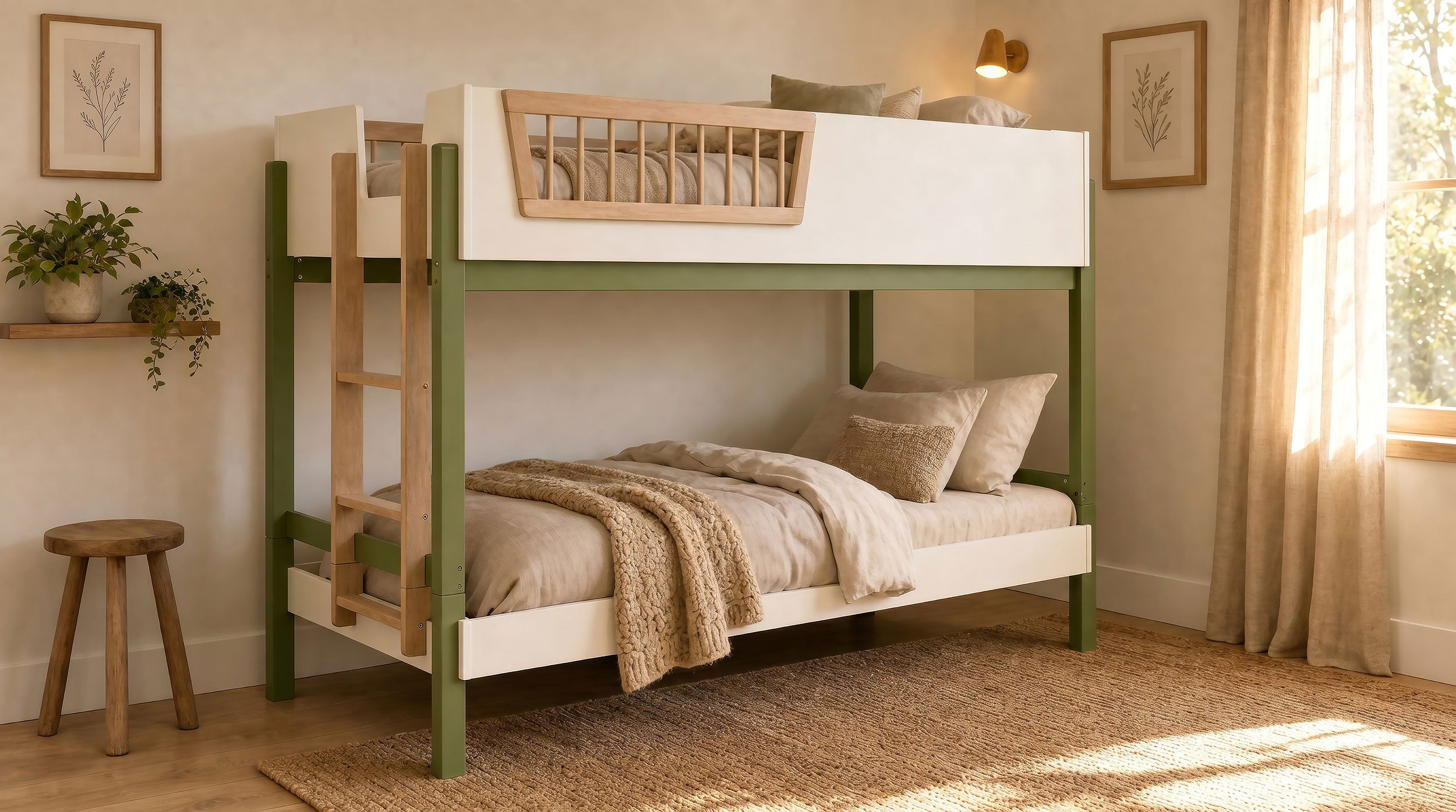 Twin/Twin Bunk Bed