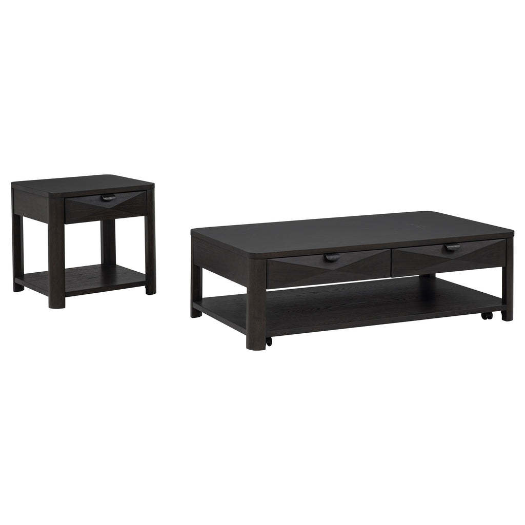 Marcelo 2-piece Coffee Table Set with Storage Coffee