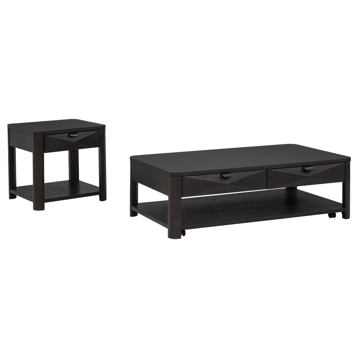 Marcelo 2-piece Coffee Table Set with Storage Coffee