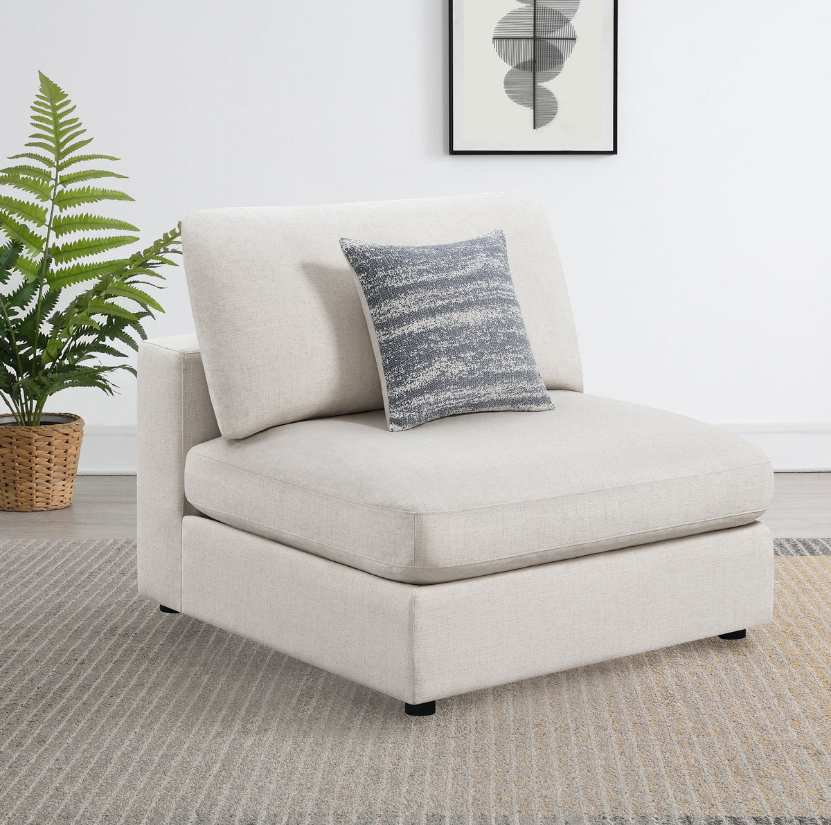 Cloud Serene Upholstered Modular Sectional Collection