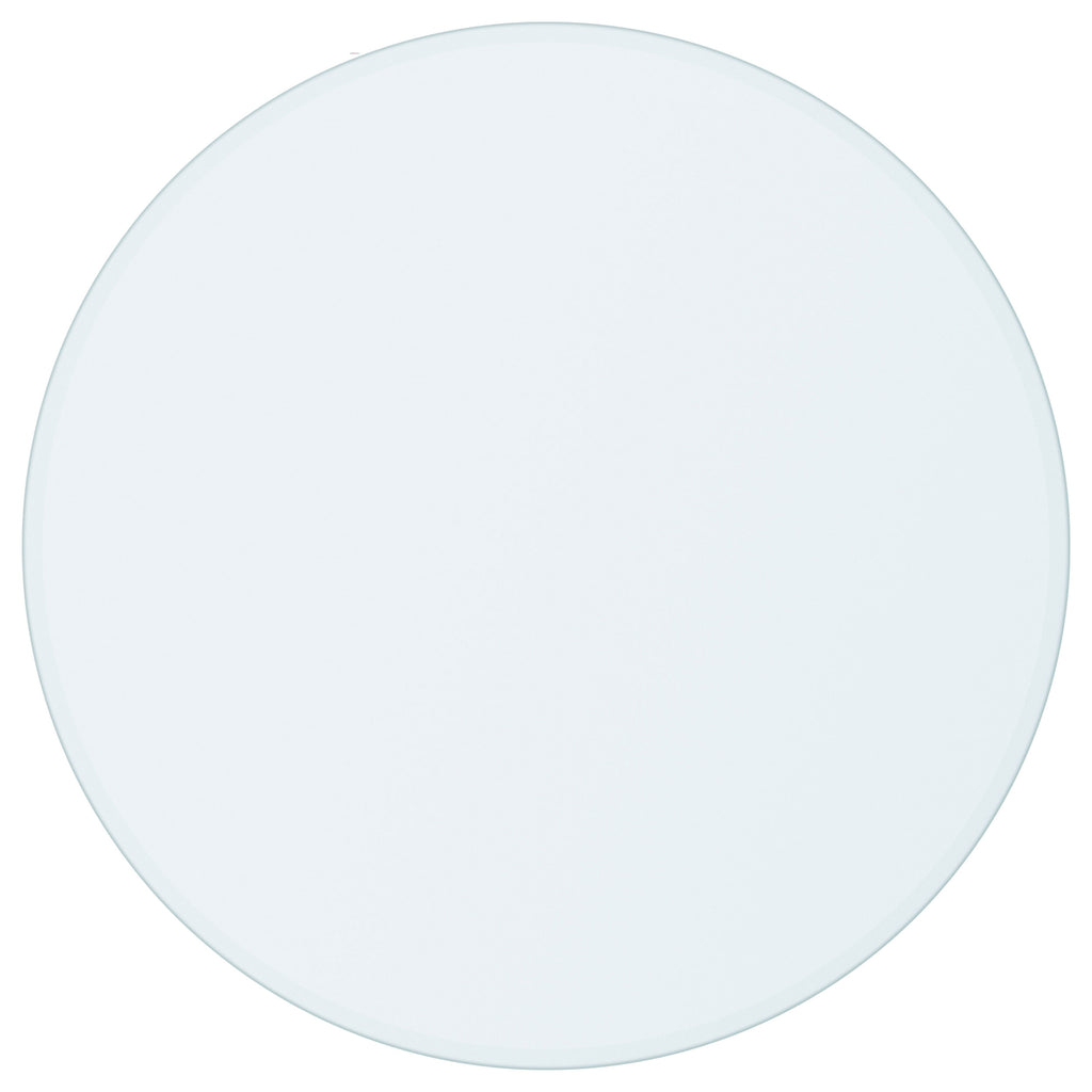 Glass Tops 48-inch 6mm Round Clear Tempered Glass Top