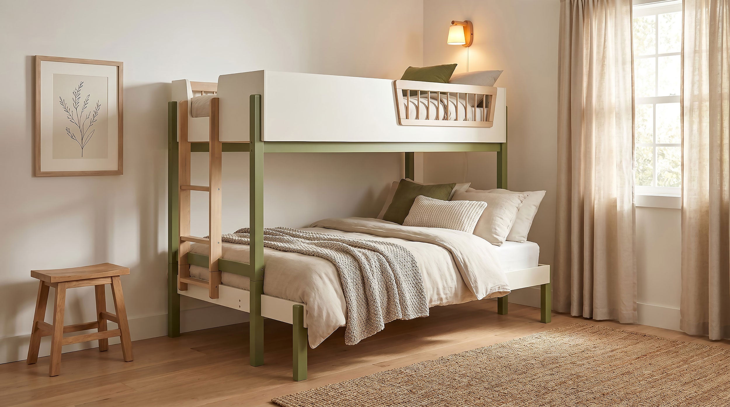 Twin/Full Bunk Bed