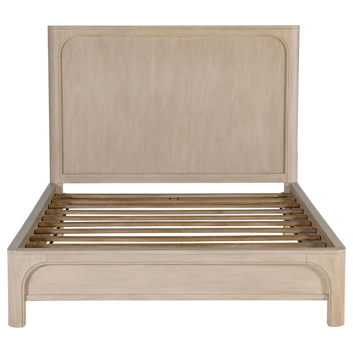 Solano 56-inch Eastern King Panel Bed Weathered Mango