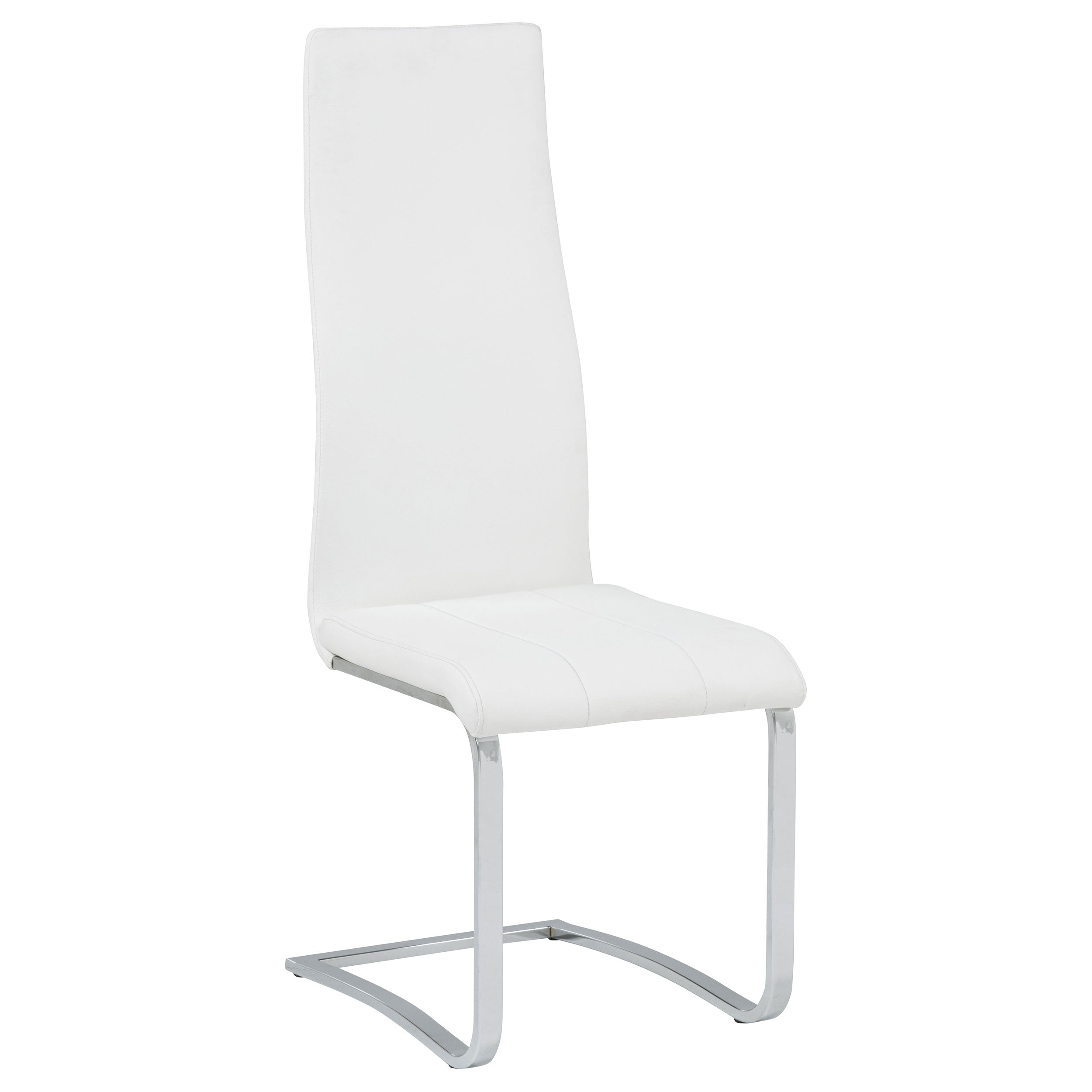 Montclair Upholstered Dining Side Chair White (Set of 4)