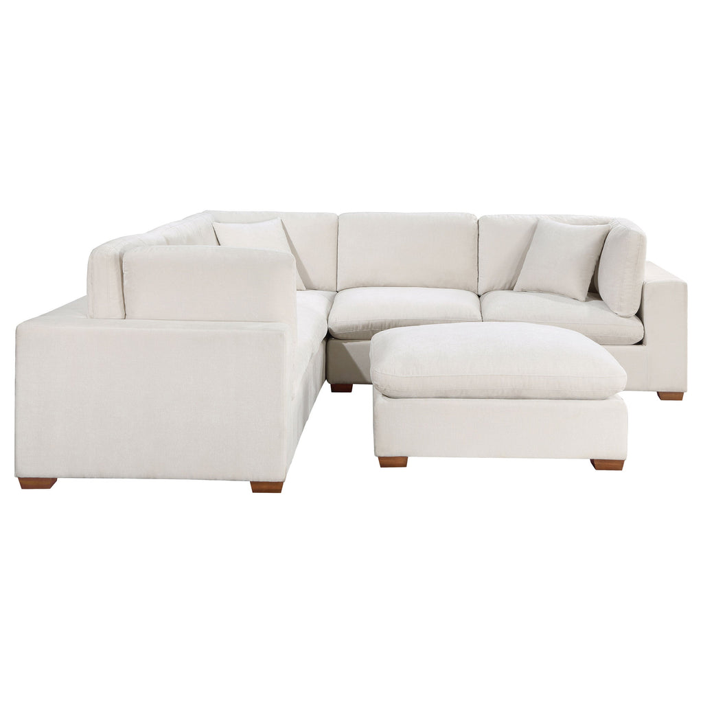 Cloud Lux 4-Piece Upholstered Modular Sectional Sofa
