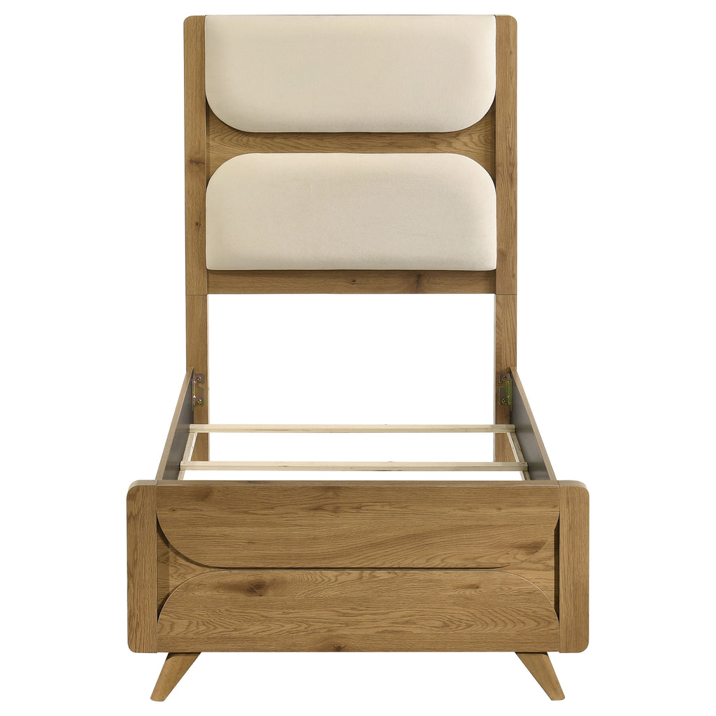 Bennett Twin Bed Light Oak