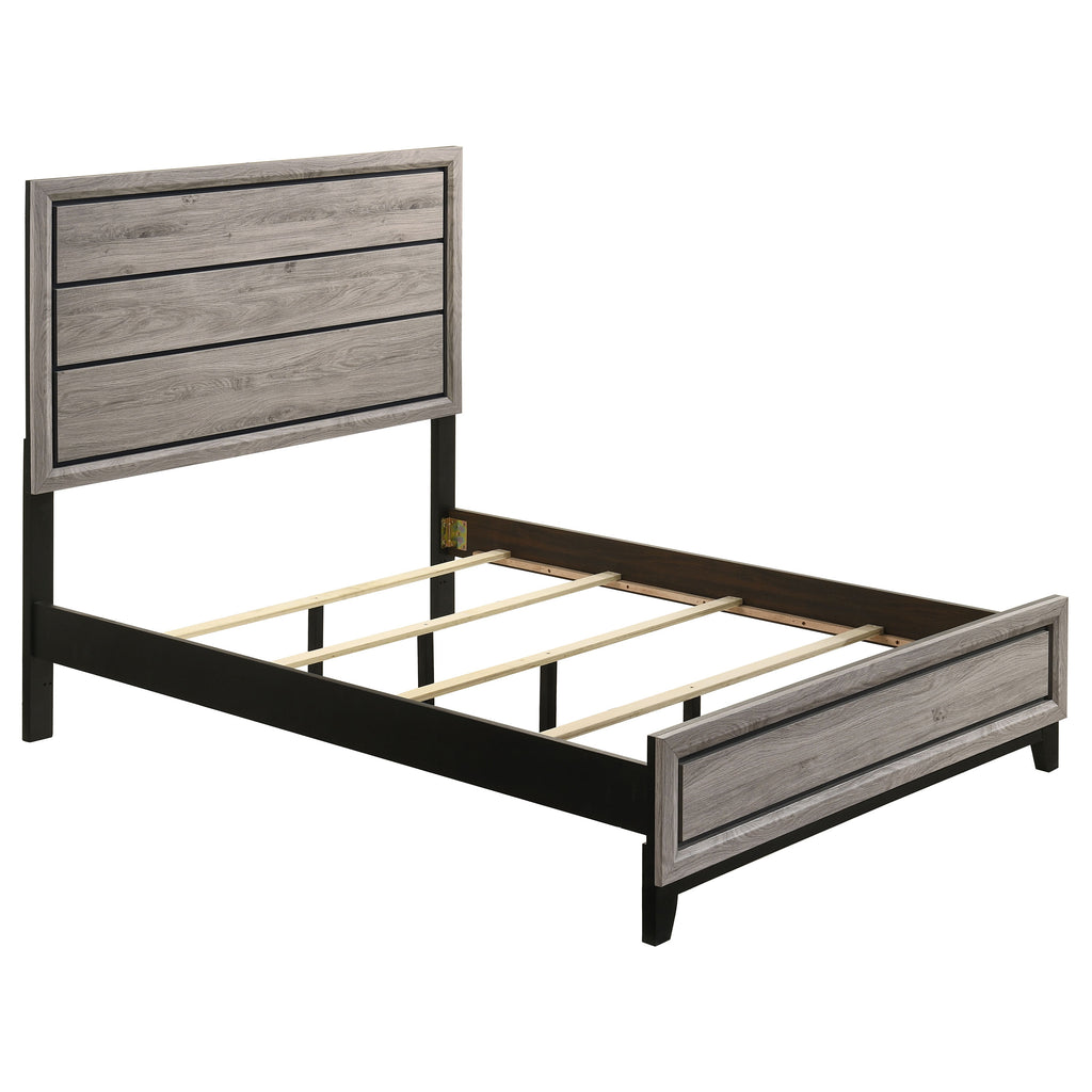 Valen Four-piece Full Bedroom Set Light Taupe