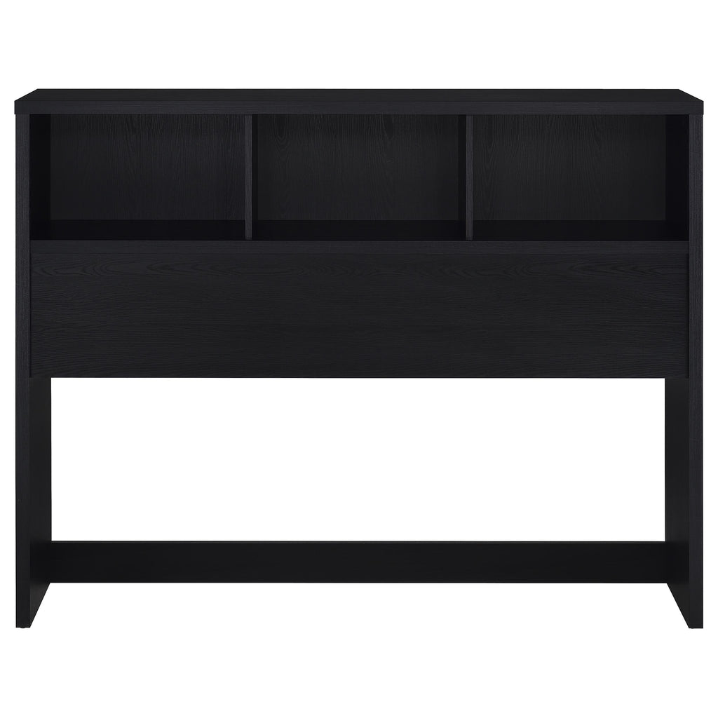 Westpark 49-inch Queen Bookcase Headboard Black