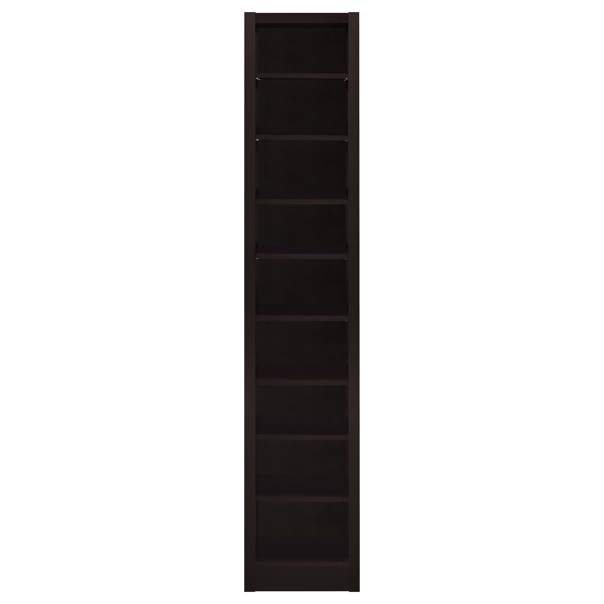 Eliam 71-inch 8-shelf Bookcase Cappuccino