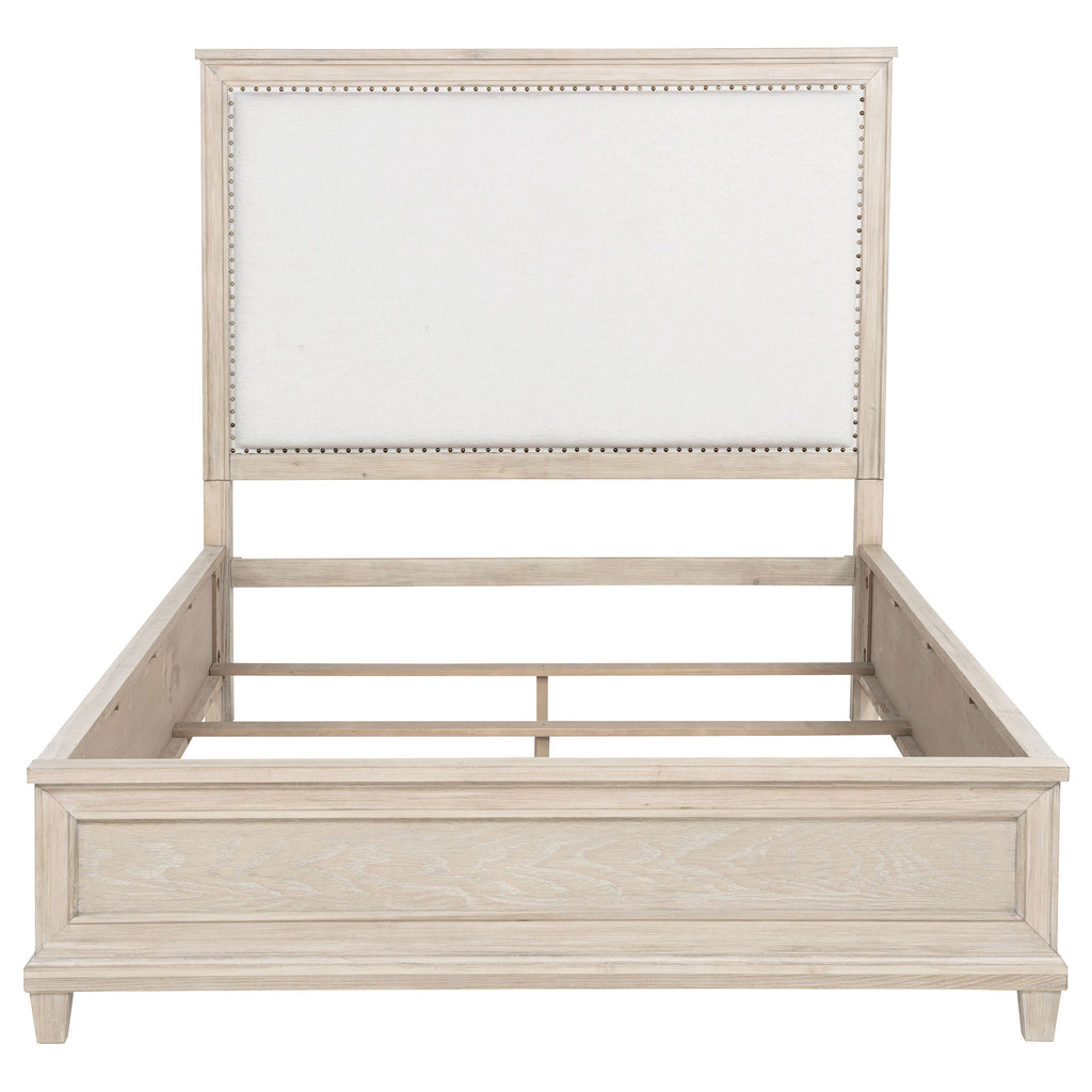 Pembroke 66-inch Queen Panel Bed Washed Oak