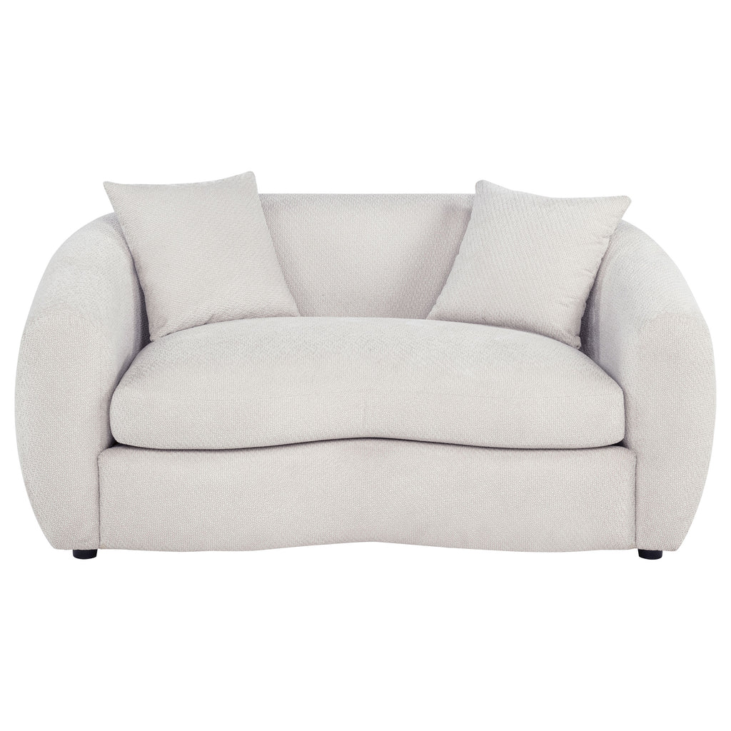 Isabella Fabric Upholstered Loveseat Sand