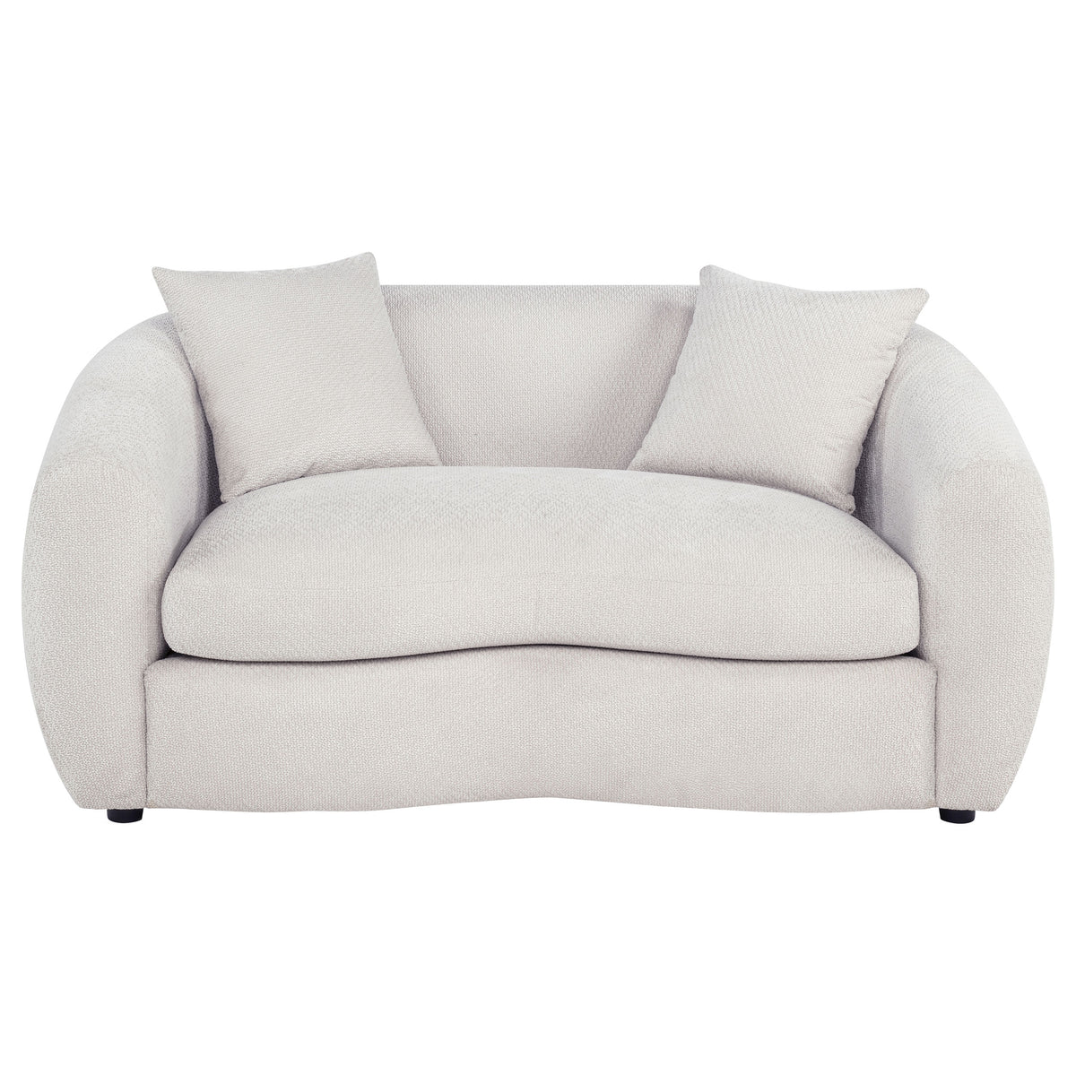 Isabella Fabric Upholstered Loveseat Sand