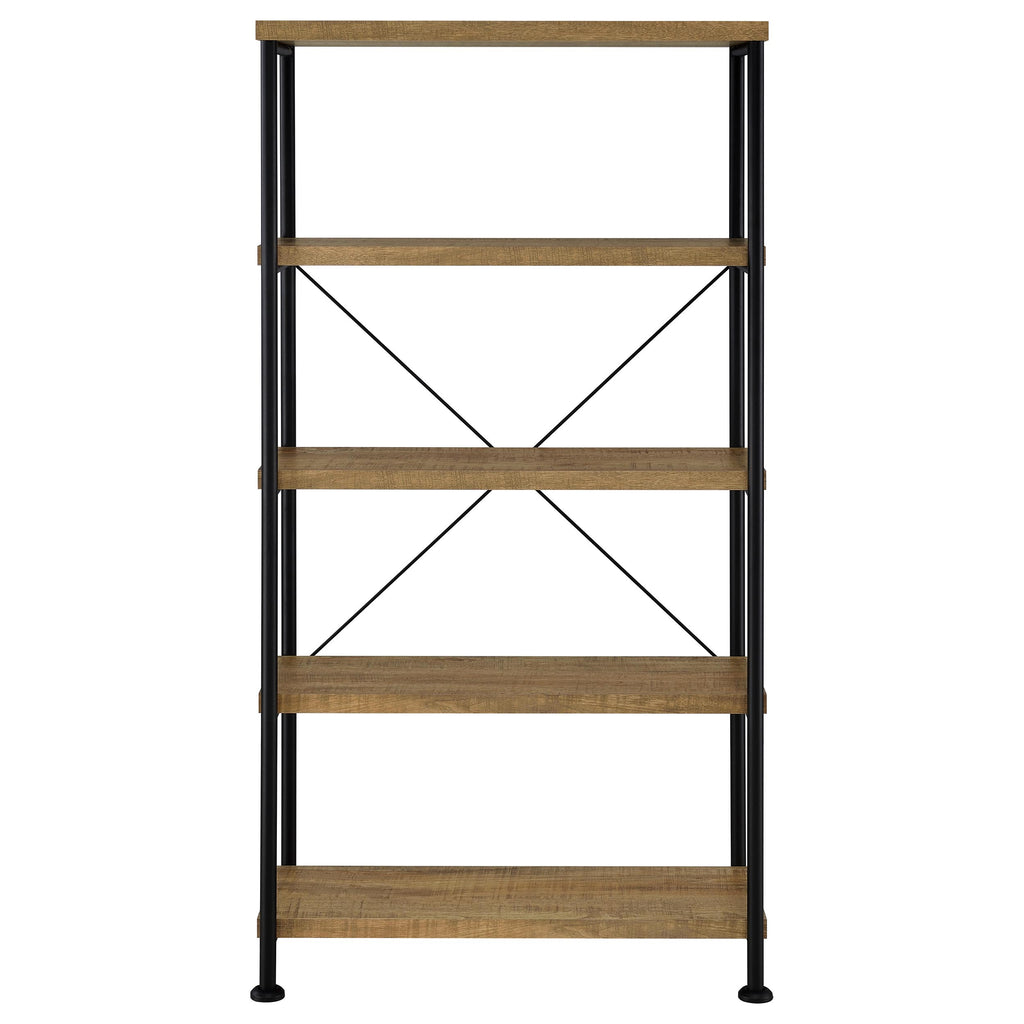 Analiese 63-inch 4-shelf Bookshelf Mango