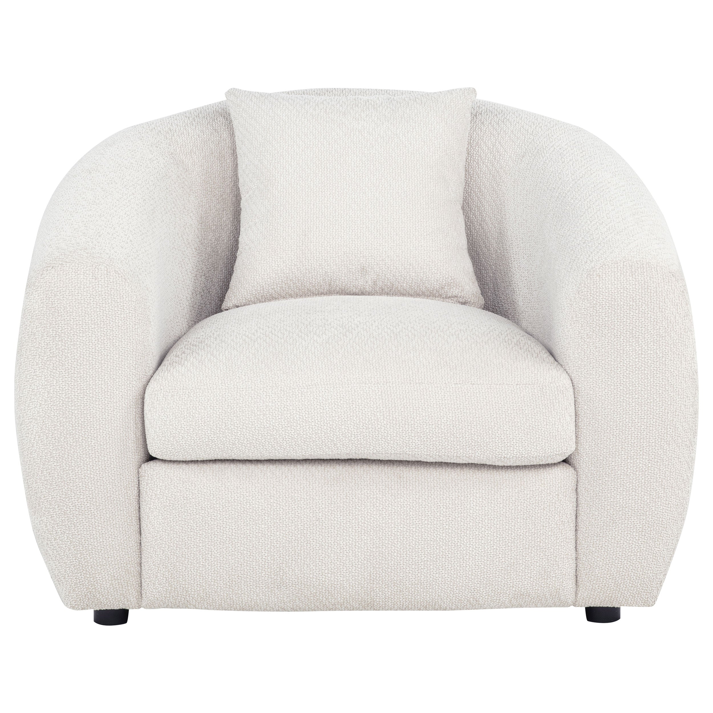 Isabella Fabric Upholstered Accent Chair Sand