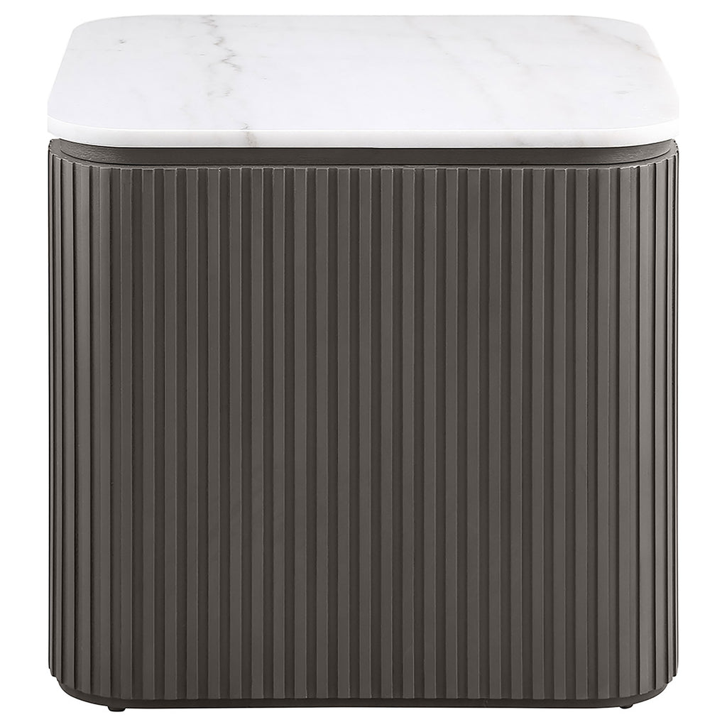 HP0426 End Table  Charcoal