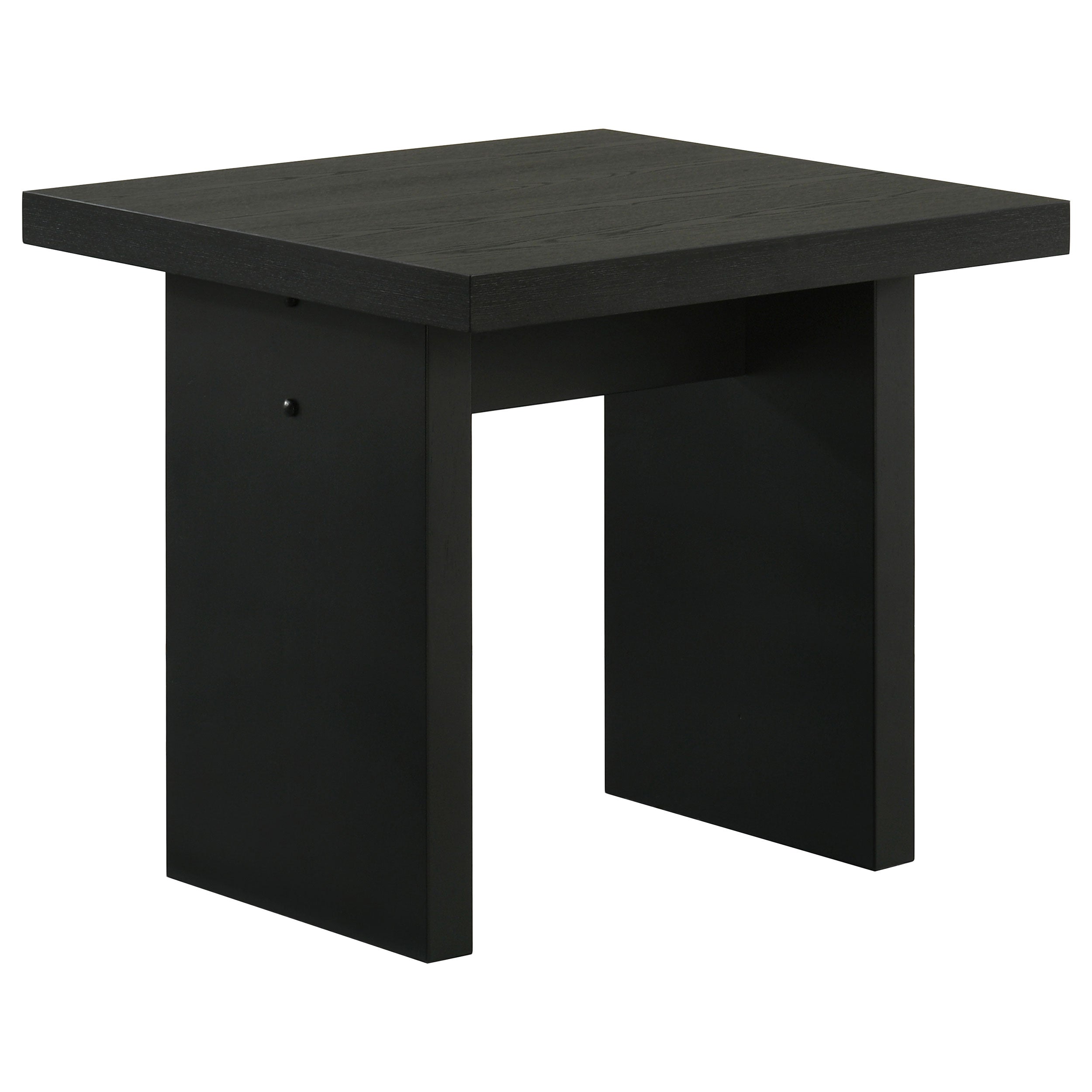 Decker 2-piece Coffee and End Table Set Black