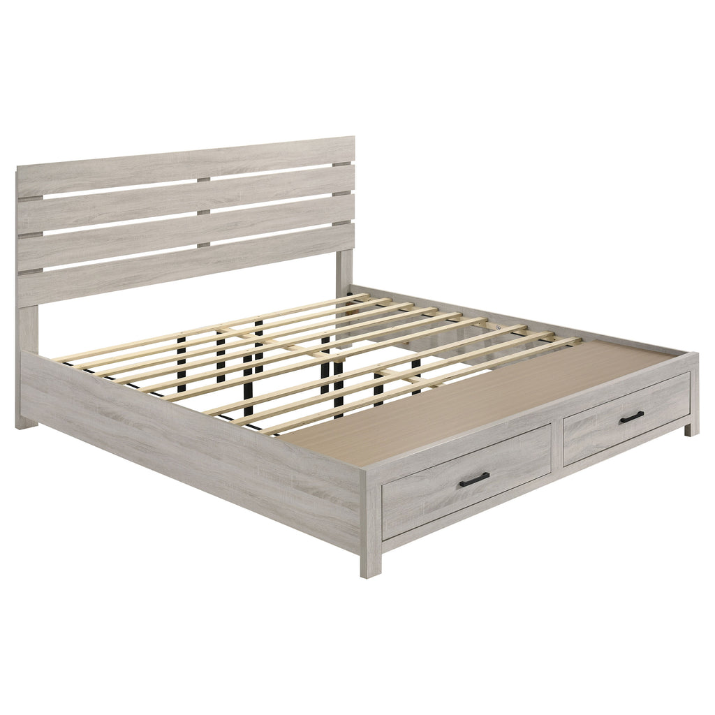 Brantford 5-piece Eastern King Bedroom Set Coastal White