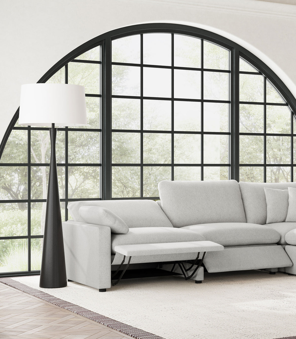 Collins Modular RAF Power Recliner Grey
