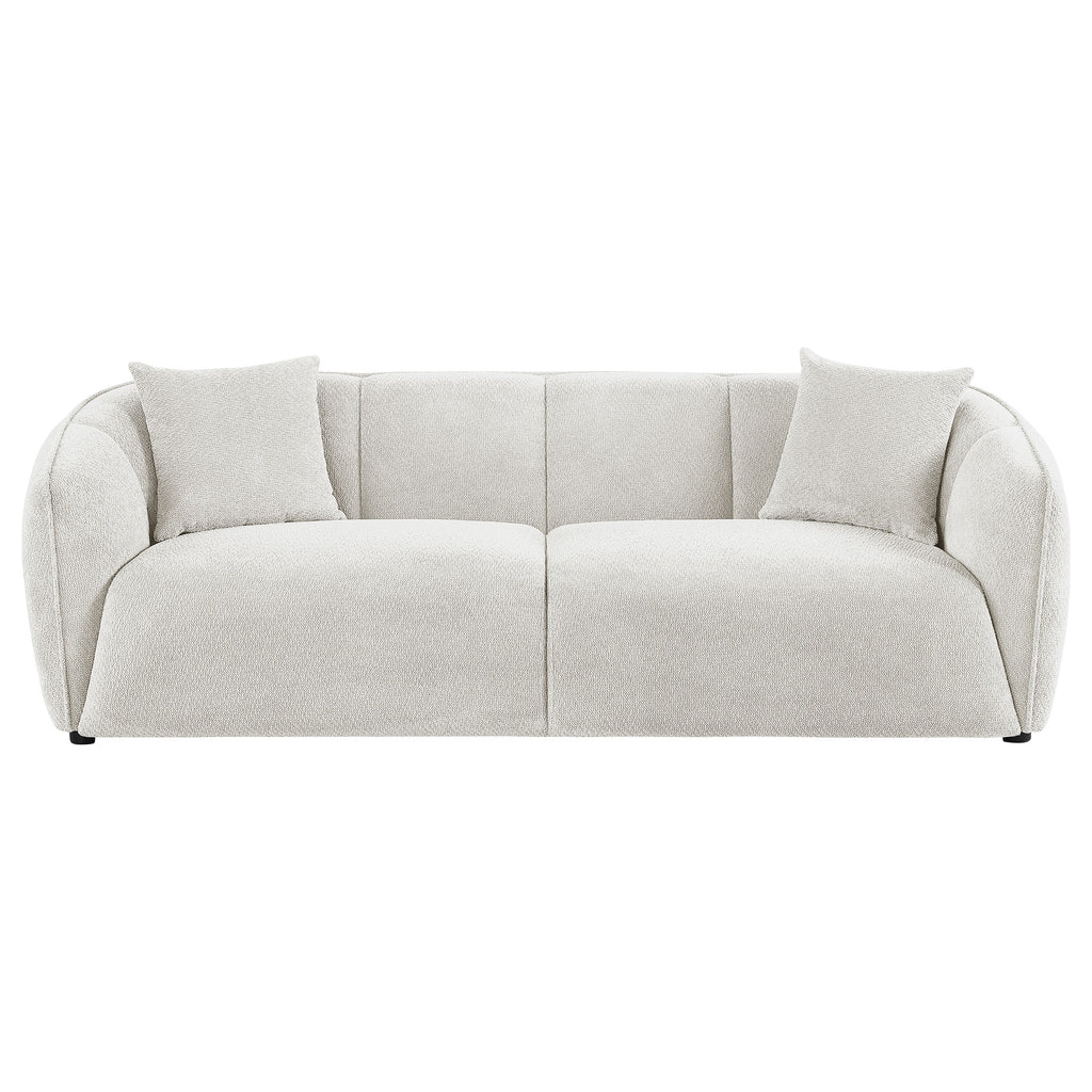 Aleisha Fabric Upholstered Sofa Sand