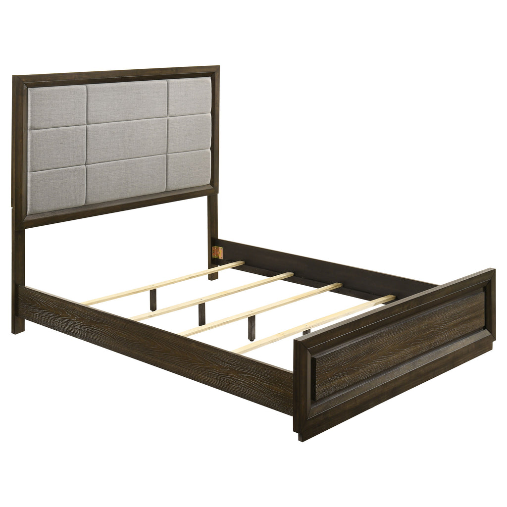Atlas 5-piece Queen Bedroom Set Dark Oak