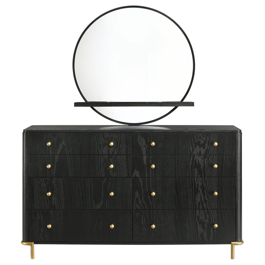 Arini 8-drawer Dresser with Mirror
