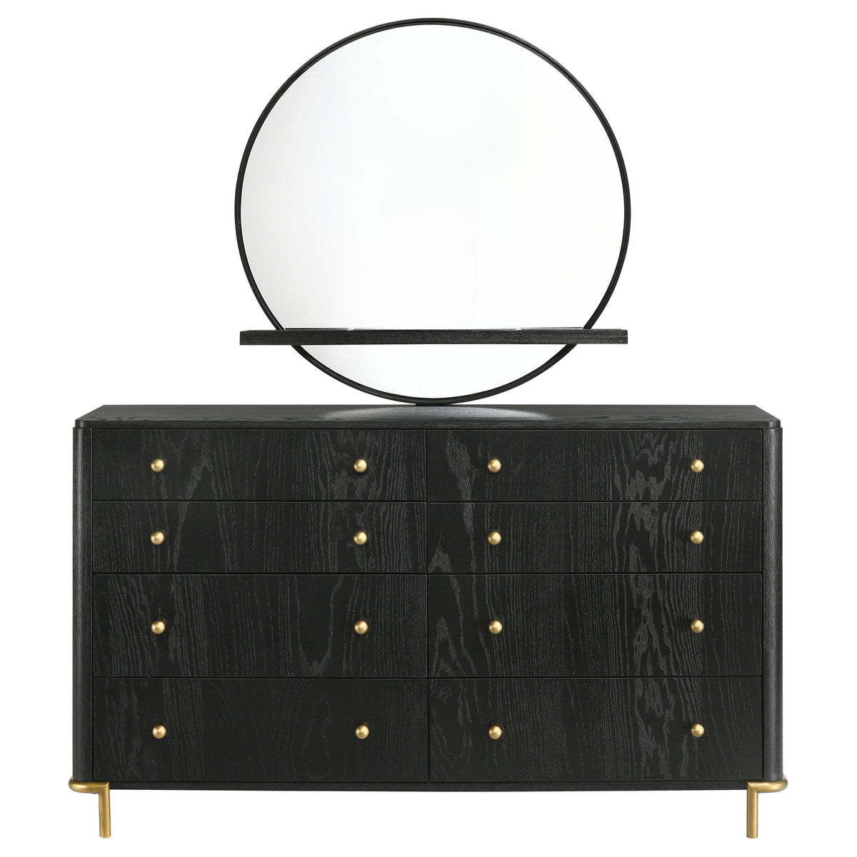 Arini 8-drawer Dresser with Mirror