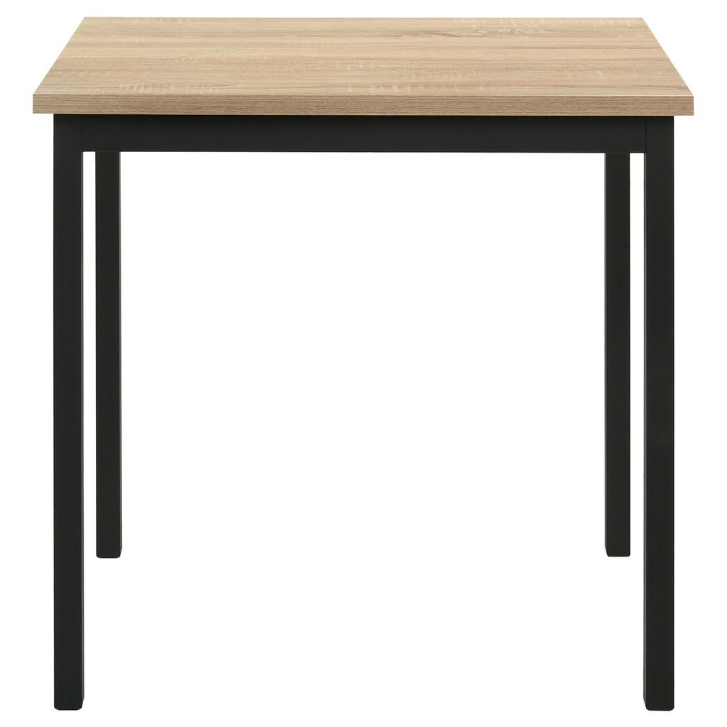 Garza Space Saving Rectangular Dining Table Greige Oak