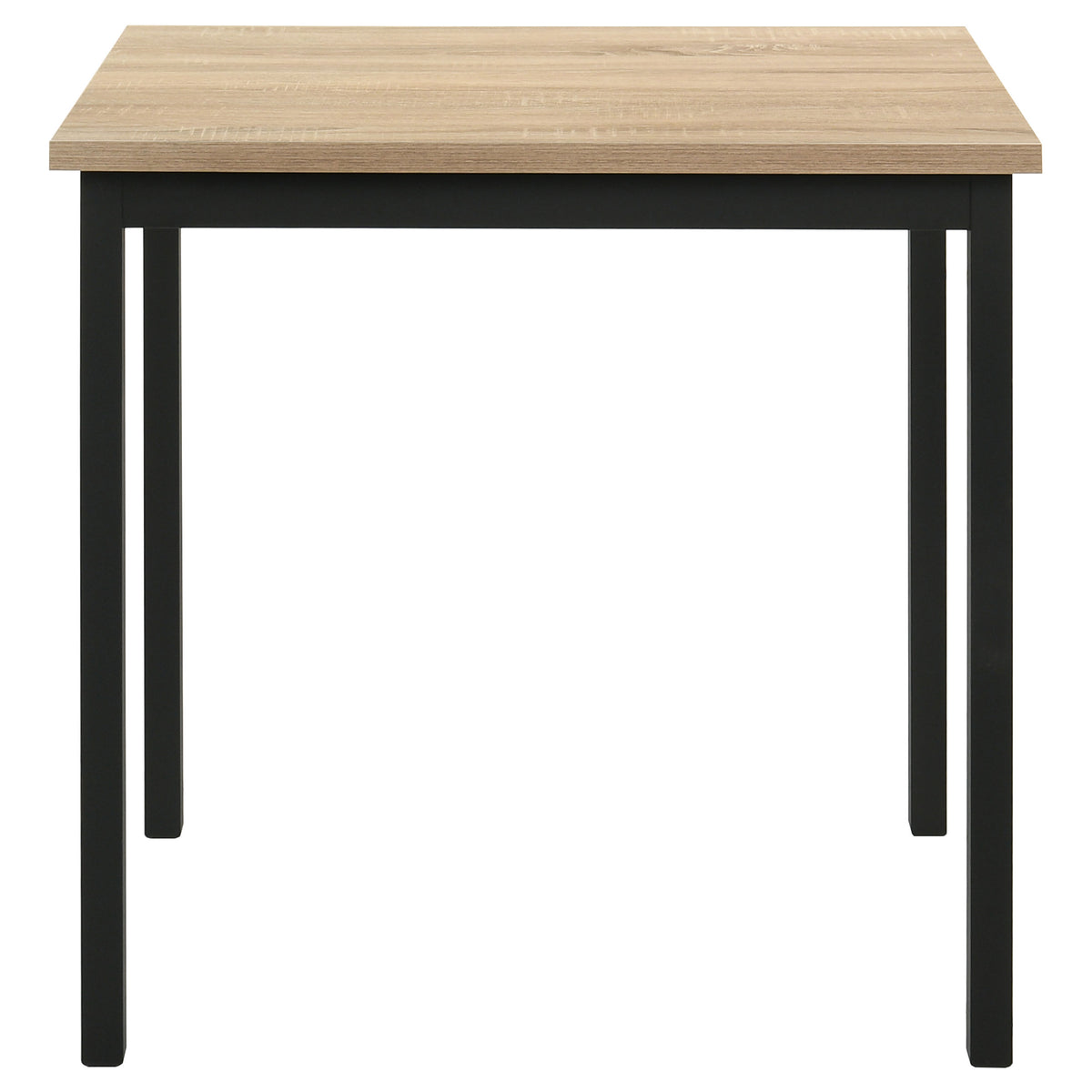 Garza Space Saving Rectangular Dining Table Greige Oak