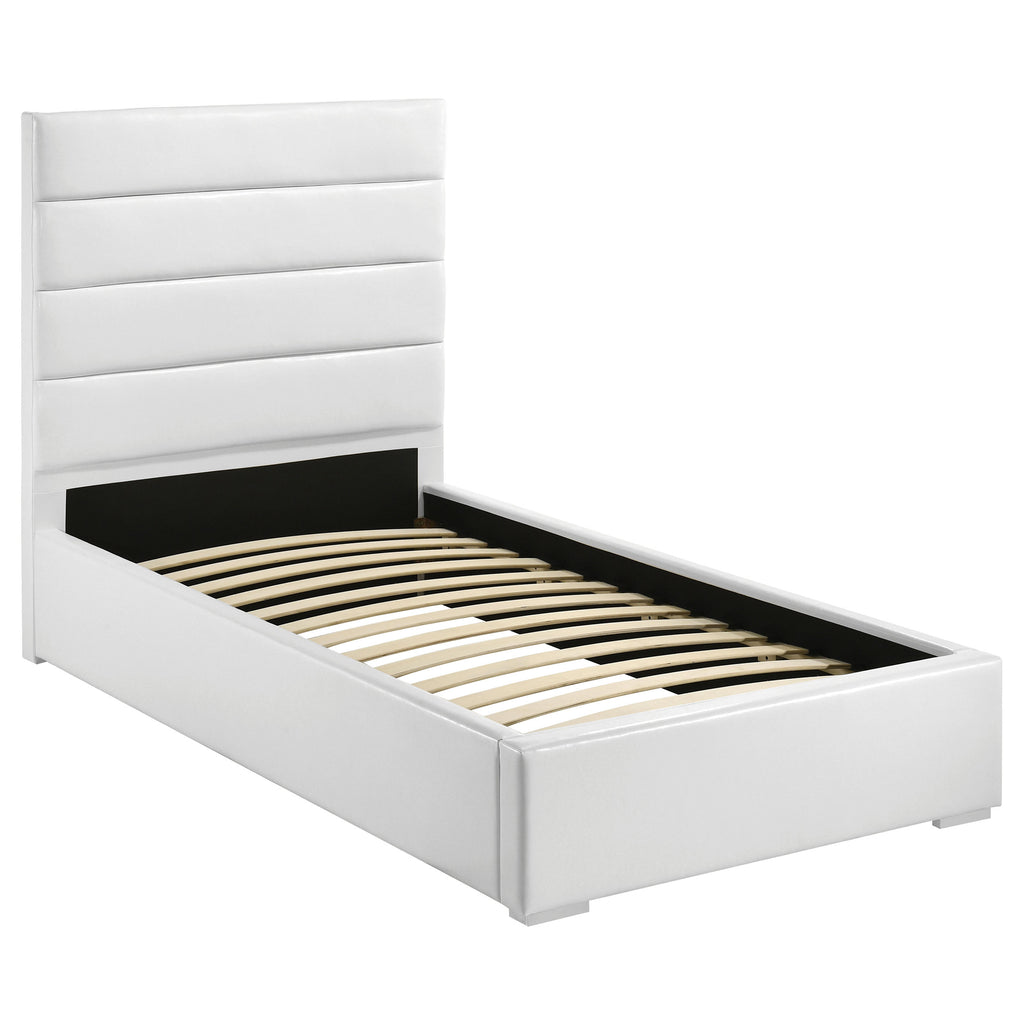 Felicity 4-piece Twin Bedroom Set White High Gloss